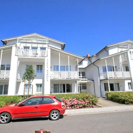 Balkon, gratis Nutzung vom AHOI Erlebnisbad und Sauna in Sellin - Villa Karola FeWo 09 *