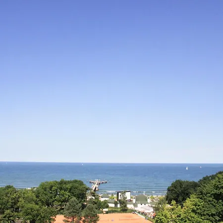 Balkon, gratis Nutzung vom AHOI Erlebnisbad und Sauna in Sellin - Villa Karola FeWo 09 Apartment Goehren (Ruegen)